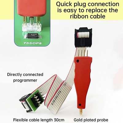 TSSOP8/MSOP8 Micro Chip Burn Test Probe Spring Pin Car Program Connection Cable