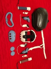 meta quest 3 128gb, covers, controller extenders, head strap, meta quest vr bag