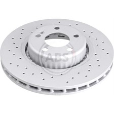 A.B.S. 2x Bremsscheibe &Oslash;318mm vorne Gelocht/innenbel. f&uuml;r Mercedes-Benz C-Klasse
