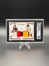 KYLE PITTS PAT FREIERMUTH 2021 Panini Flawless Dual Diamond Patch 11/15 SGC 9