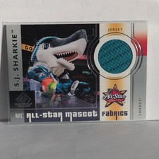 Upper Deck 2024-25 SP Game Used Mascot Jersey S.J. Sharkie ASMF-18 Sharks