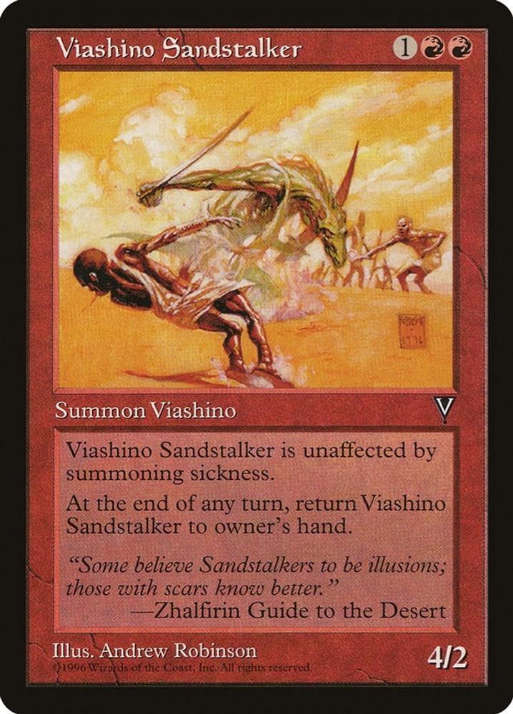 Viashino Sandstalker VIS #100 MTG MP