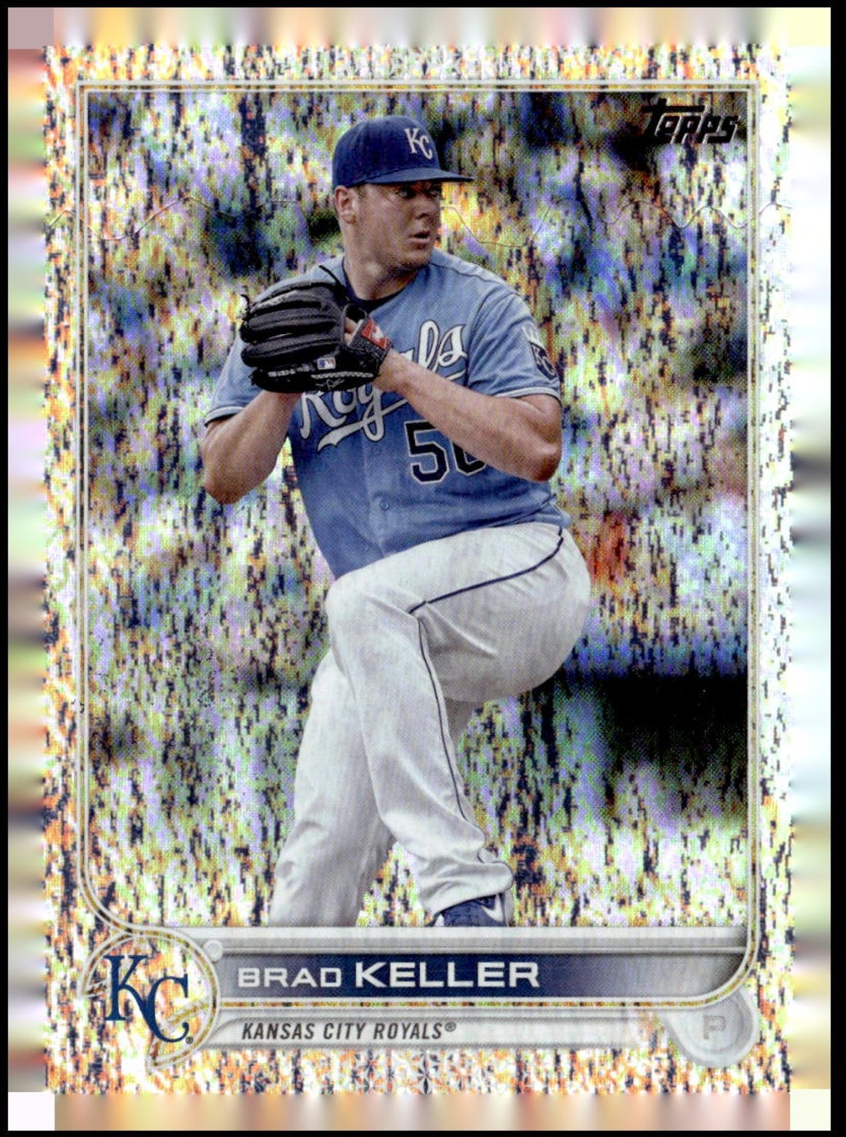 BRAD KELLER 2022 TOPPS FOILBOARD HOBBY 248/390 ROYALS HY3