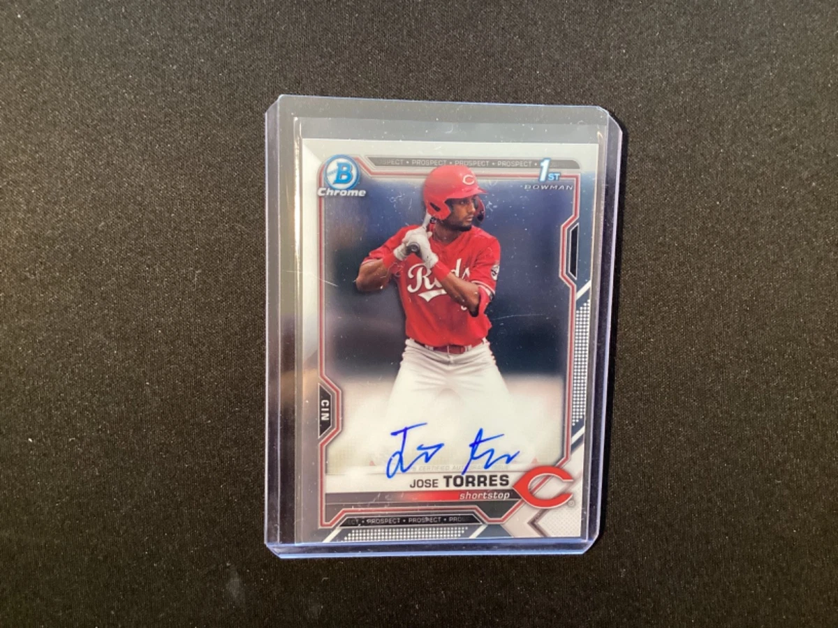 Bowman Cincinnati Reds Baseball Autographed Sports Trading Cards