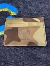 VINTAGE RRL Camo Cordura Card Holder Wallet Slim Minimalist Tactical