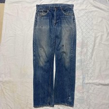 Levi's 70s Vtg Denim Pants Jeans 505 Early 66 Model Top Button Back 8 Men's