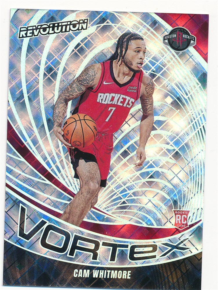 CAM WHITMORE 2023-24 PANINI REVOLUTION VORTEX COSMIC #4 SP ROCKETS #33/99 MINT