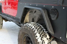 Fishbone Offroad FB23029R Black Tube Fenders Rear 3" Flare 97-06 Wrangler TJ
