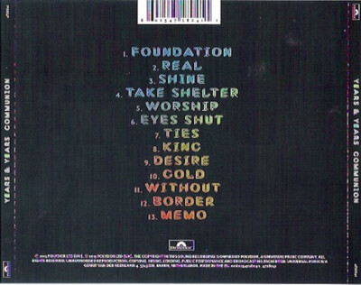 Years & Years - Communion (CD, Album) | eBay