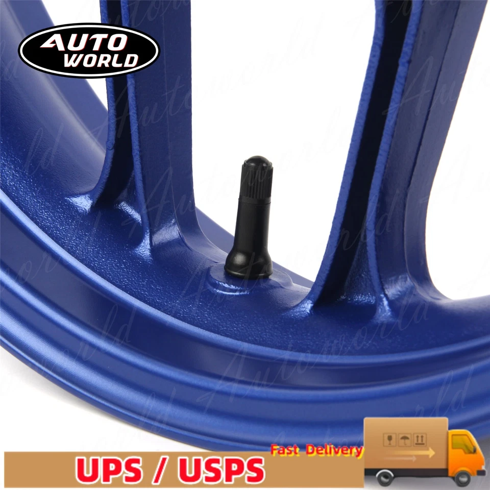 Llanta delantera azul para Yamaha YZF R1 R1M 2015-2022 2016 2017 2018 2019 2020 Foto 4 de 4