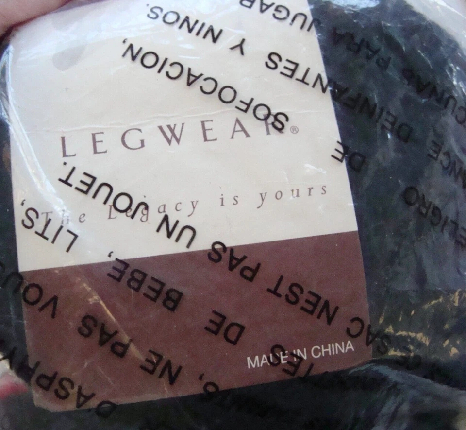 NUEVO SELLADO Legacy Legwear QVC Vacaciones Zapatilla Calcetines con Suela Pinzas - Adornos Foto 4 de 4