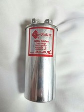 Motor Run Capacitor Dual 45 5mfd 45uf 45mfd 5uf 440VAC 50/60Hz Round Metallized