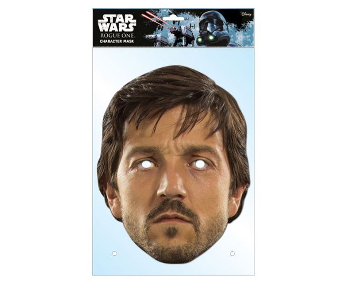 Cassian Andor Star Wars Rogue One Single 2D Card Party Face Mask Diego Luna