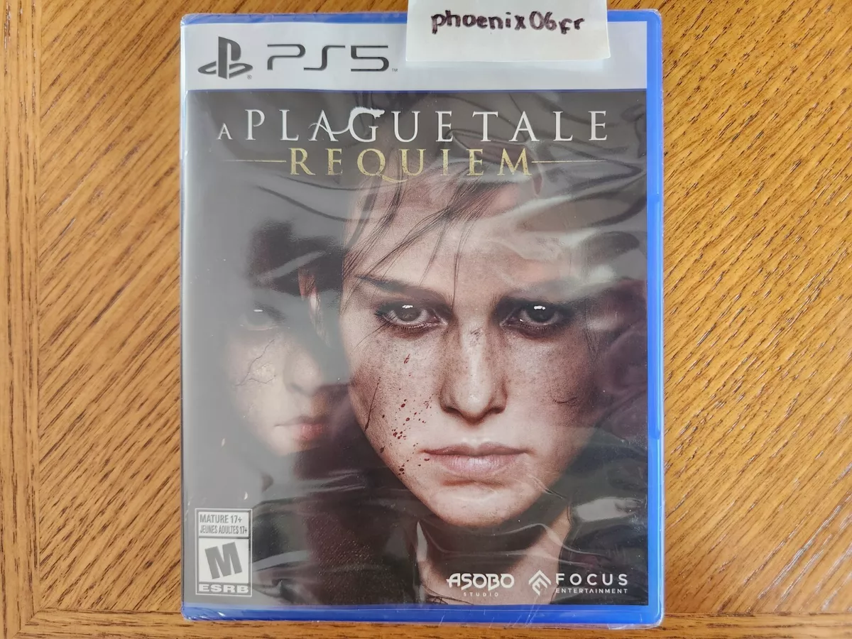 Brand New! A Plague Tale: Requiem (Sony PlayStation 5 PS5) Factory Sealed!