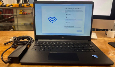 HP 14-DQ0051DX 14'' (64GB eMMC, Intel Celeron N, 2.60 GHz, 4GB) Laptop