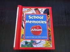 School Memories Album with Pocket Pouches K thru 12 NEW