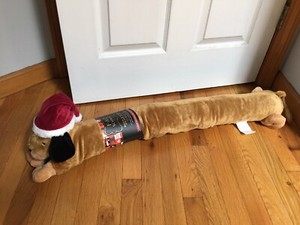 dachshund door draft stopper