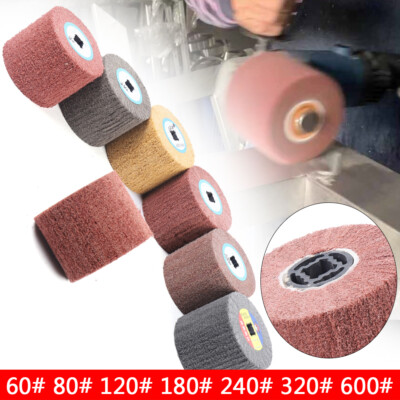 7* Polishing Drawing Wheel Brush Drum Grinding Burnishing Buffer Wheel Tool