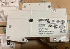 3 pcs -  SIEMENS 5SX2-106-7 CIRCUIT BREAKER 6A 230/400V