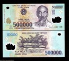 Vietnam 500,000 Dong Banknote, 2021, P-124q, UNC, Polymer USA SELLER COA 1 Note
