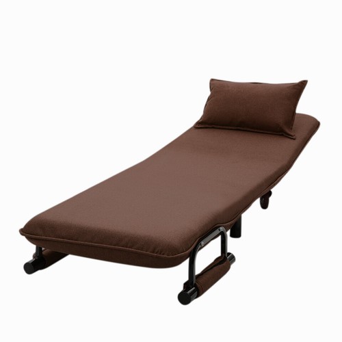 Fold Out Single Guest Z Chair Bed Recliner Futon Chair Armchair Folding Sofa Bed eBay