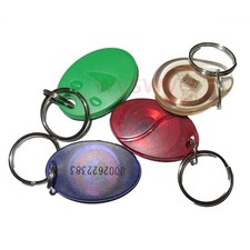 8pcs High Quality 125KHz RFID EM4100 Induction Tag Keyfob For Access Control
