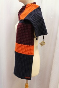 burgundy burberry scarf