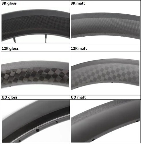 700C 38 50 60 88mm Depth Road Bike Carbon Wheels Tubular Clincher Tubeless Rims - Picture 11 of 11