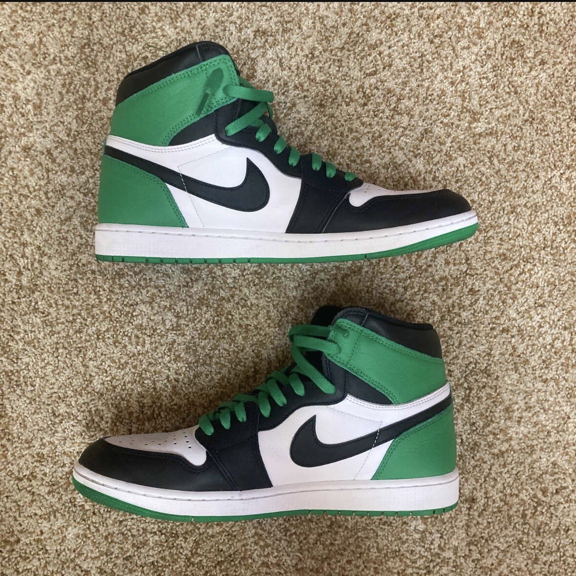 Air Jordan 1 Retro High OG Lucky Green DZ5485 031 Mens Size 12 Nike