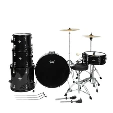🎄HOLIDAY SALE!🎄Full Size Acoustic Drum Kit Cymbals Throne Snare More!