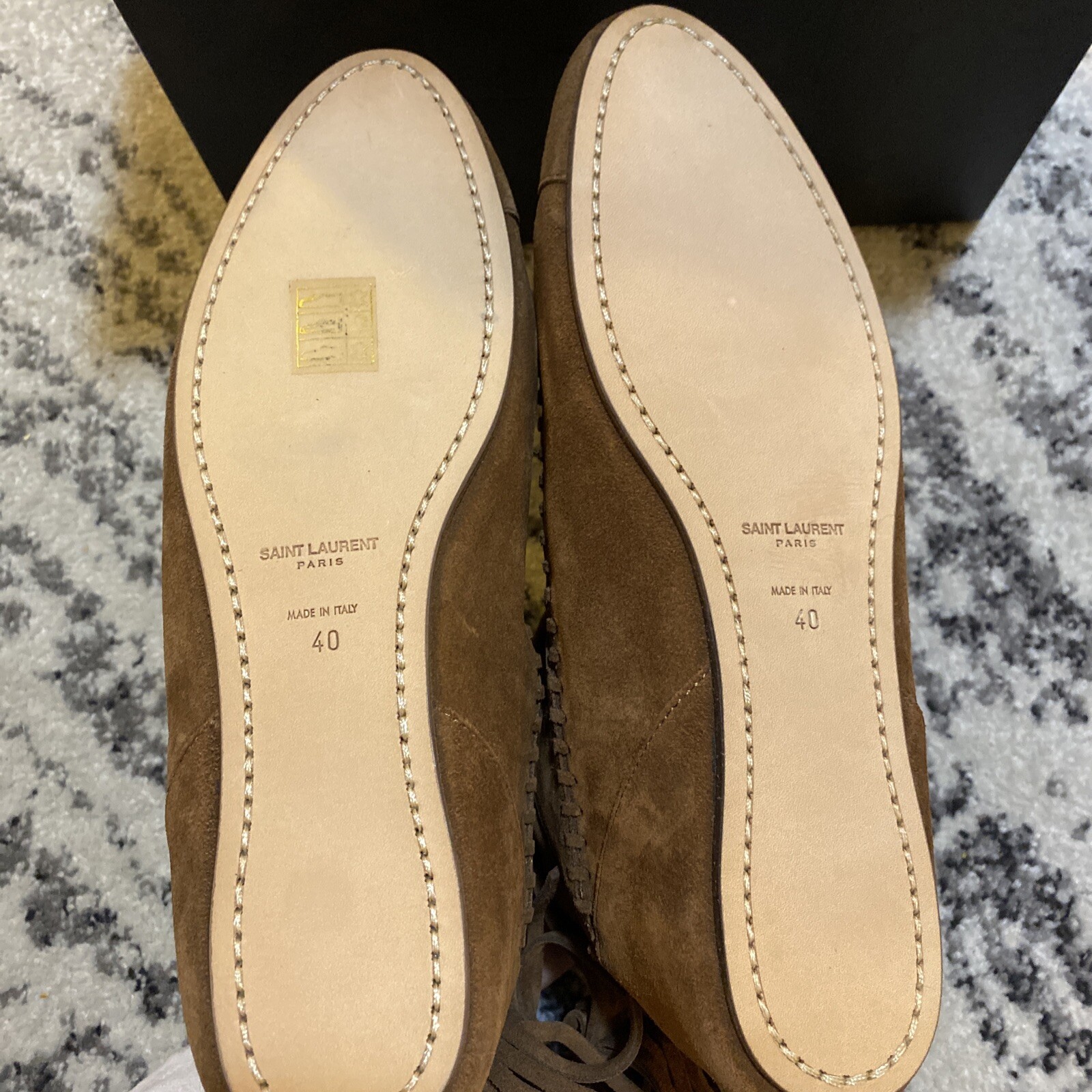 Stivaletto Saint Laurent Nino Frange taglia 40