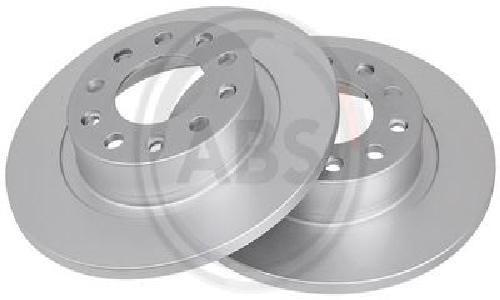 2X Original A.B.S. Brake Disc 18023 For Alfa Romeo