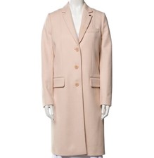 Givenchy Coral Pink Wool Coat 38