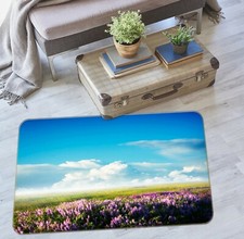 3D Purple Lavender Cloud NAO5073 Game Rug Mat Elegant Photo Carpet Mat Fay