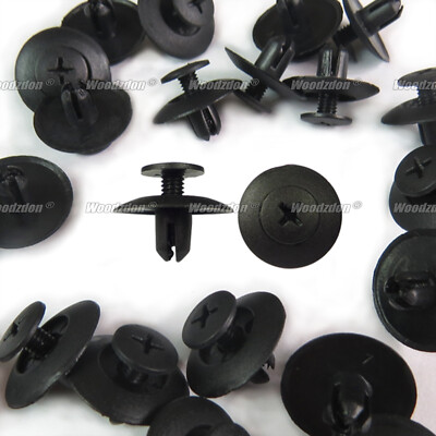 25 Push Type Clip Nylon Retainer Fastener For Auveco 14369 1395-68-676 For Mazda