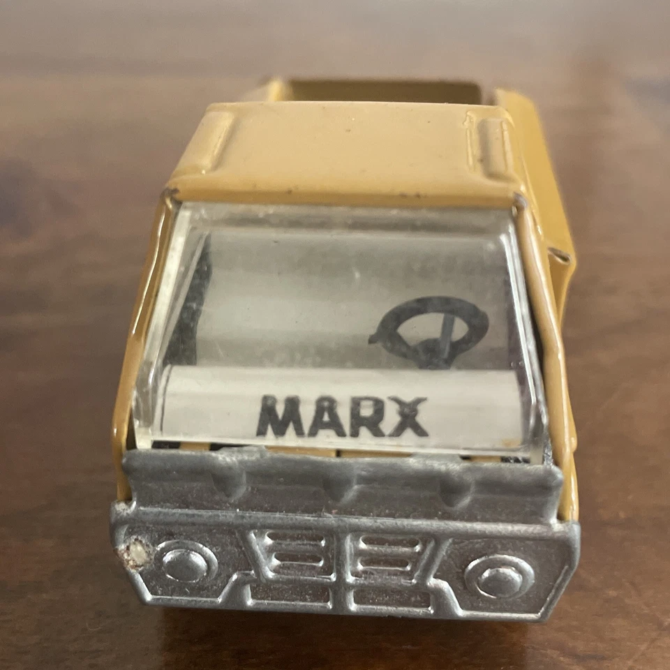 RARE Vintage Louis Marx Pressed Metal Toy Pickup Truck - Image 2 of 4