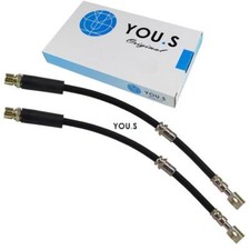 2 x YOU.S Bremsschläuche Vorne Links & Rechts für OPEL VECTRA B Caravan (J96)