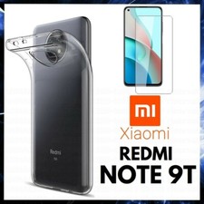 TRANSPARENT COVER  TEMPERED GLASS FILM FOR Xiaomi Redmi Note 9T 5G TPU
