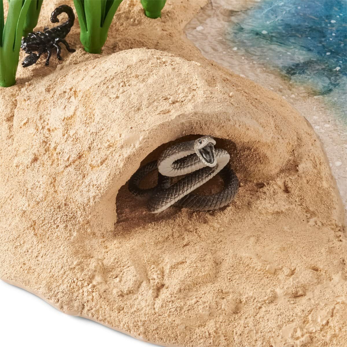 schleich big adventure at the watering hole set