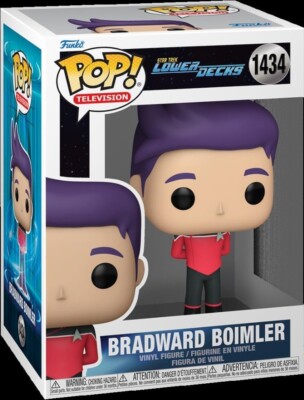 Star Trek Lower Decks Bradward Boimler POP Television #1434 Vinyl Figur Funko