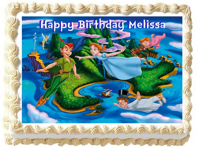 Peter Pan Birthday Party Supplies 16 Cake Napkins For Sale Online