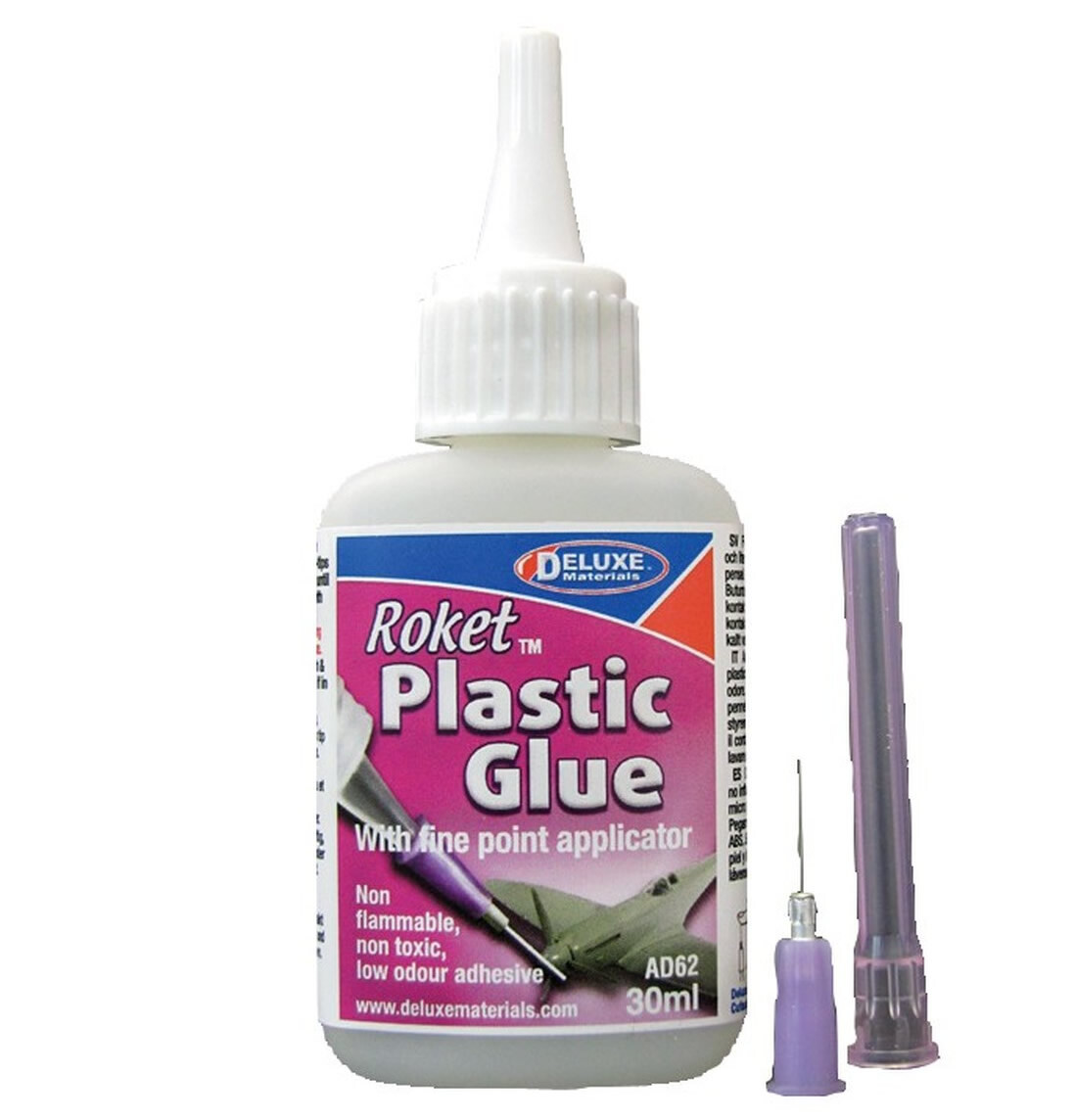 Deluxe Materials Roket Plastic Glue AD62 (30 ml) modellismo