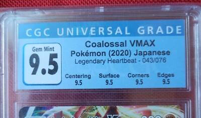 CGC 9.5 GEM MINT Pokémon Card 🎁🎄 | eBay