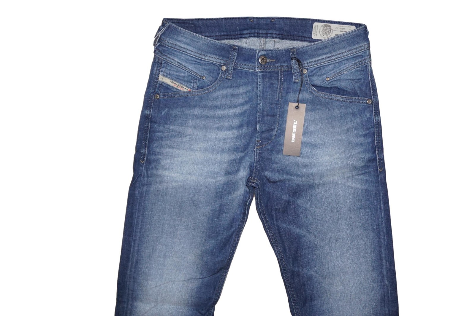 DIESEL BELTHER-R R18T8 JEANS SLIM TAPERED W28 L32 100% AUTHENTIC