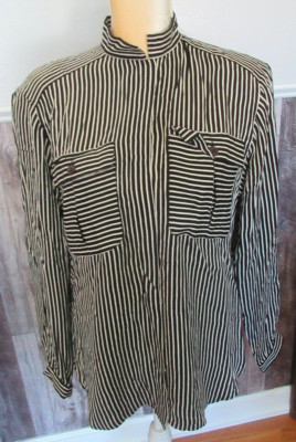 Constance Saunders for Richard Warren II 100% Silk Blouse size 8
