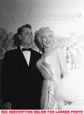 MARILYN MONROE SMILING in SILK DRESS 1xRARE8x10 PHOTO