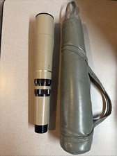 Bausch  Lomb The Discoverer 15-60X Beige Spotting Scope 60mm Zoom With Case