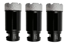 2" Diamond Core Drill Bit 3 Pieces Hole Saw stone ceramic Porcelain Marble cut