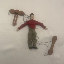NSYNC USA Pop Band Collectible Marionette JC Chasez Living Toyz 10" Doll Figure