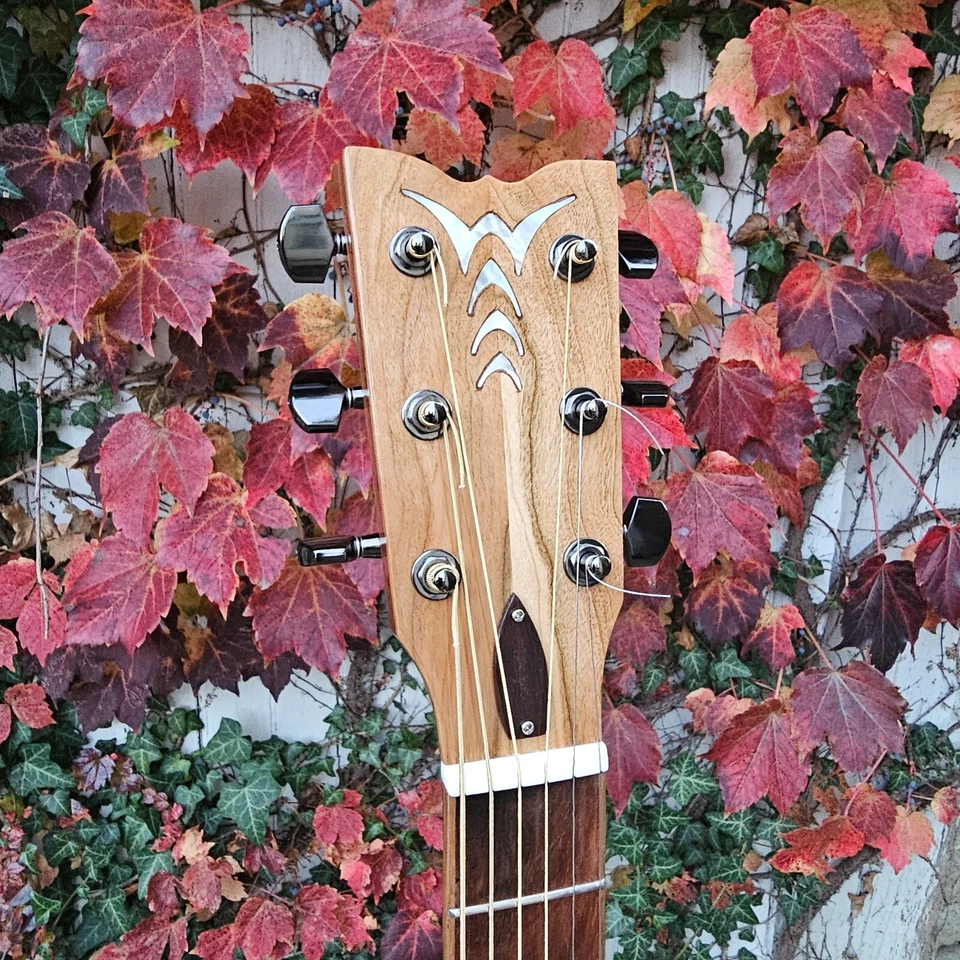 Wilhelm Guitars Handmade Cocobolo, German Spruce OM Acoustic Guitar - Image 4 of 4